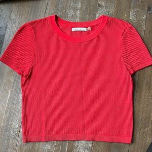 alice + olivia crop top